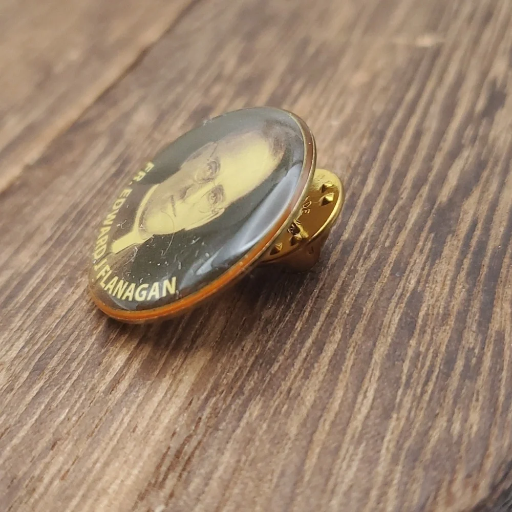 Vintage 1890s pin‎ collectible Edward J Flanigan B535